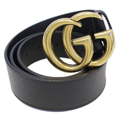 gucci double g womens buckle size 70 black|Gucci Double G belt.